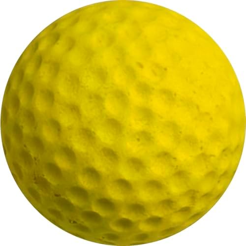 Cat Golf Balls Interactive Sponge Foam Soccer Balls Toy (Yellow)