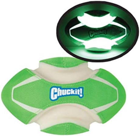 Chuckit! Max Glow Fumble Fetch Dog Football Dog Toy (Pack of 6)