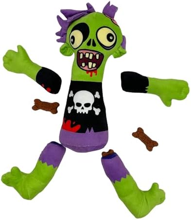 Zombie Dog Toy Funny Undead Body Parts Stuffed Chew Toy