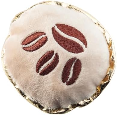 Haute Diggity Dog Espresso Muttini Plush Dog Toy, Cocktail Parody Chew Toys