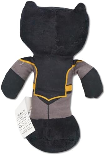 Buckle-Down DC Comics Squeaky Plush Dog Toy for Large, Medium & Small Dogs, Batman Pose, 2.0" x 3.5"