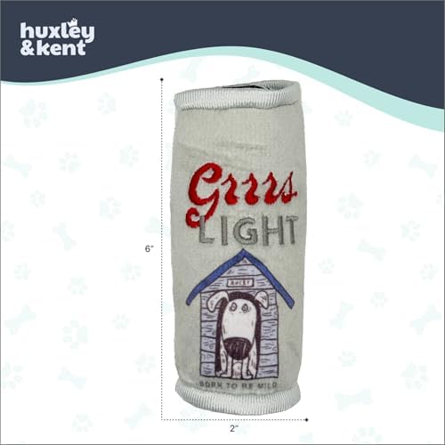 Huxley & Kent Tiny Tuff Plush Dog Toy, Grrrs Light