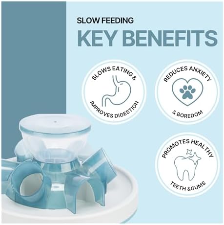 TRIXIE Tunnel Slow Feeder for Cats and Dogs, Interactive Cat Toy, Pet Food Dispenser, Treat Dispenser (Pack of 3)