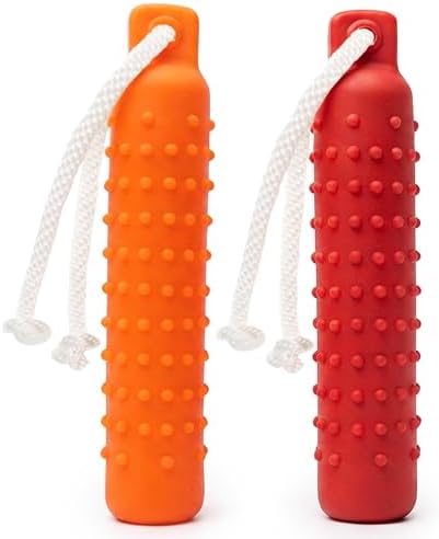 Dog Water Toys, 2 Pack Floating Bumper Fetch Toy Dummy