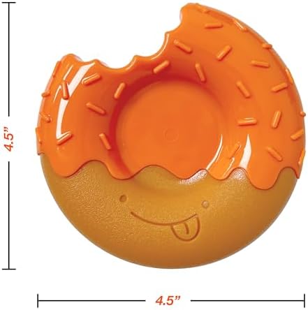 Nylabone Power Chew Novelty Donut Durable Dog Chew Toy, Large