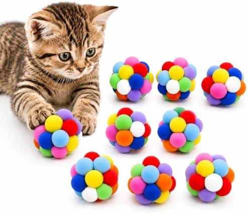 Cat Toy Balls, 1.75", 9PCS