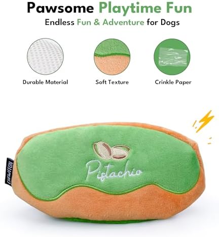 CHEWFFON Snuffle Dog Toy, Multi-Layer Interactive Treat Puzzle for Dogs