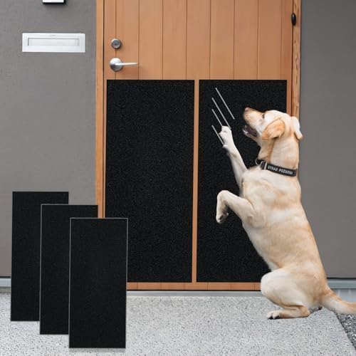 Dog Door Scratch Protector, Black, 10in*12.5ft