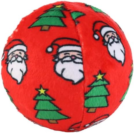 MIGHTY Tuffy Medium Ball Ultra Durable Plush Dog Toy
