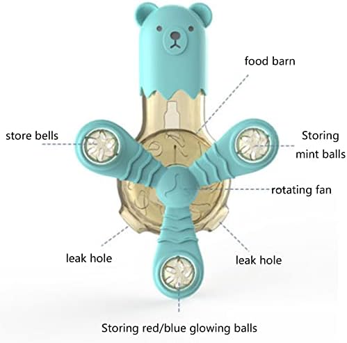 for Food Dispenser Treat Toy Interactive Slow Feeder Training Leaking Toy Increase Physical Exercise for Cats and Do