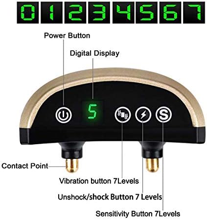 Bark Collar 2 Pack Upgraded 7 Sensitivity Rechargeable Dog Barking Collar Beep/Shake/Safe Shock Or No/Anti Bark Reflective Collar for Small Medium Large Dogs …