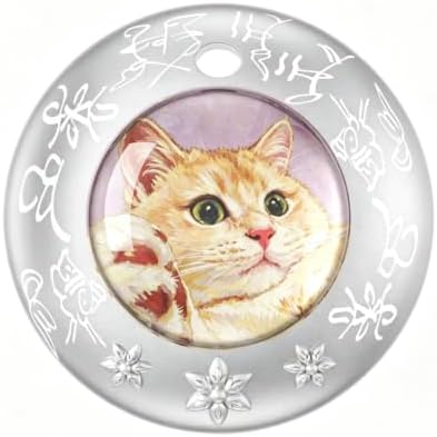 Custom Pet Portrait Tracker Tag with Apple Find My