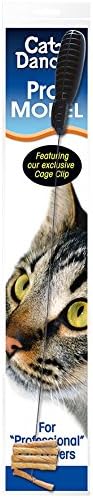 Cat Dancer Products Pro-Model Cat Toy with Cage Clip, Interactive Cat Toy for Cat Confined in Carrier
