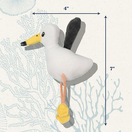 Premium Plush Cat Toy - Seagull Cat Toy, Eco Friendly, Catnip
