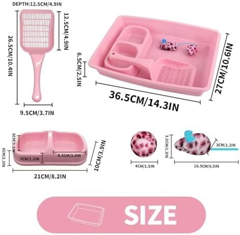 PAWISE Tofu Cat Litter 2 Pack and PAWISE Small Cat Litter Box