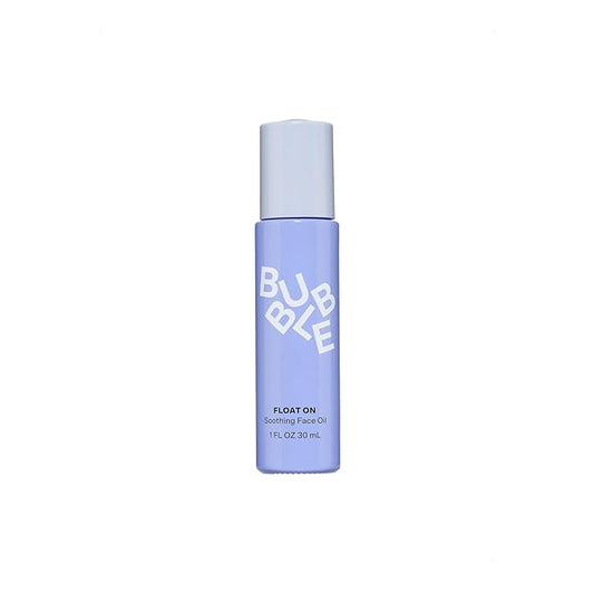 Bubble Skincare Float On Soothing Face Oil - Lightweight, Hydrating Facial Oil to Help Soothe & Calm Skin - Enriched with Safflower Oil and Prickly Pear - Skin Care Suitable for All Skin Types (30ml)