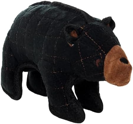 TUFFY® 5 Pack Jr Bear, Hippo, Bone, Stego & GearRing Durable Plush Dog Toys