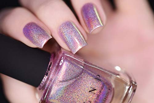 ILNP Morning Rays - Mauve Pink Holographic Shimmer Nail Polish
