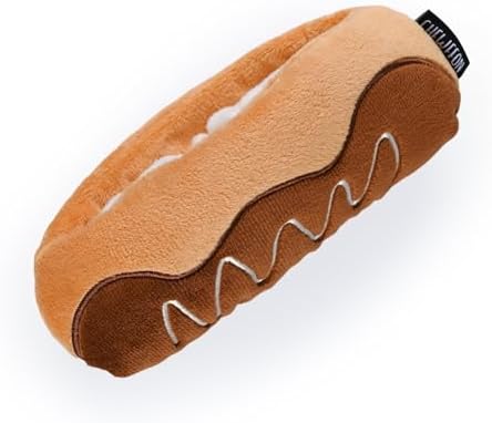 CHEWFFON Chocolate Éclair Dog Snuffle Toy, Layered Treat Enrichment
