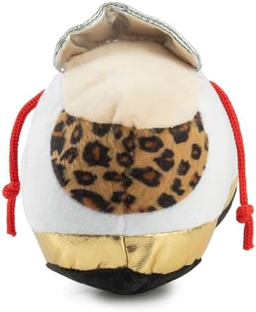 Haute Diggity Dog Golden Pooch Tennis Shoe Plush Dog Toy, Designer Parody