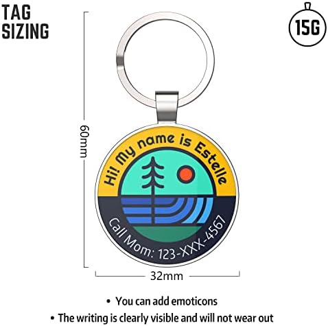 Smart Pet ID Tags - Personalized Dog Tags with QR Code for Instant Location Alerts