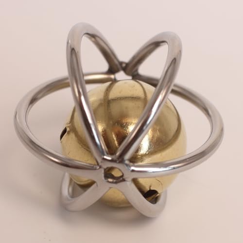 1.77''Stainless Steel Cat/Dog Toy Ball with Copper Bell(Medium)
