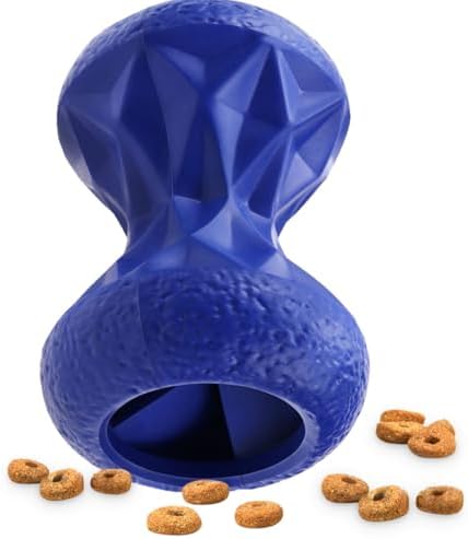 Treat Dispensing Dog Toy, Durable Puzzle Toy for Medium & Large Dogs