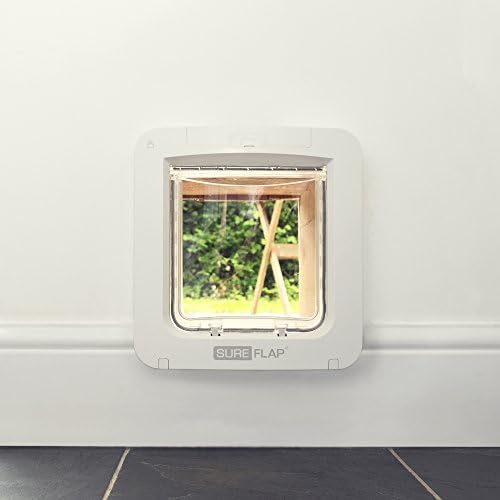 SureFlap Microchip Pet Door Connect Without Hub - Flap Opening is 6 3/4 inches by 7 inches