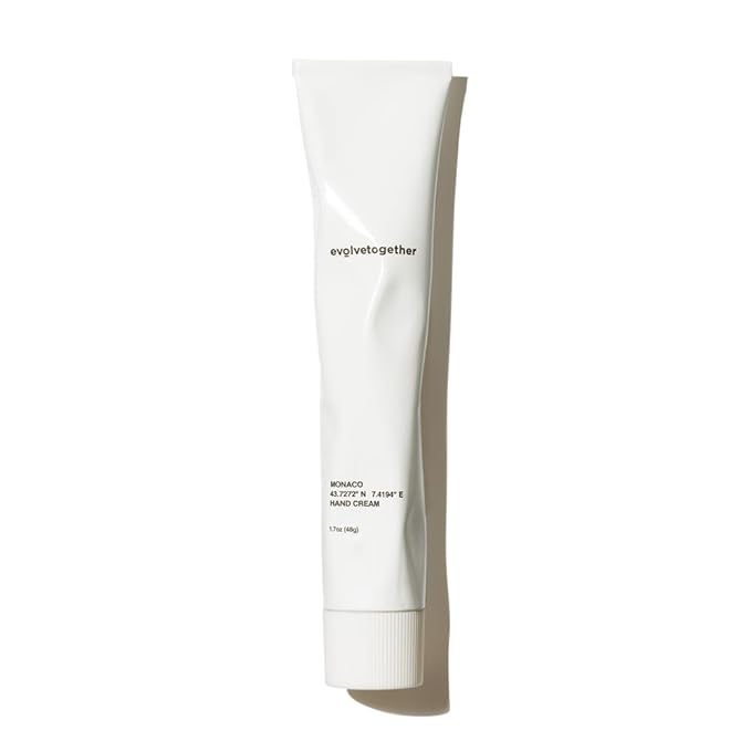 evolvetogether Hydrating Hand Cream for Women & Men | Nourishes, Protects & Moisturizes Dry Hands | No Sticky or Greasy Residue | Cruelty-Free, Paraben-Free | Made in USA (Monaco, 1.7 Oz)