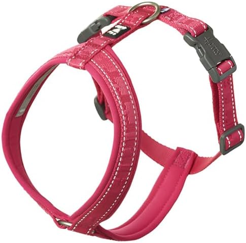 Hurtta Casual ECO Dog Y-Harness, Ruby, 35-39 in