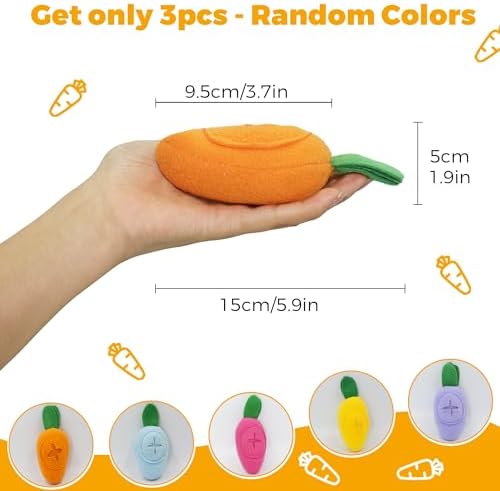 3Pcs Guinea Pig Forage Toys, Guinea Pig Toys Enrichment for Boredom