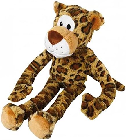 Multipet Swingin 19-Inch Large Plush Dog Toy with Extra Long Arms and Legs with Squeakers