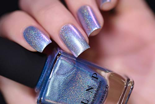 ILNP On Repeat - Icy Blue Holographic Shimmer Nail Polish