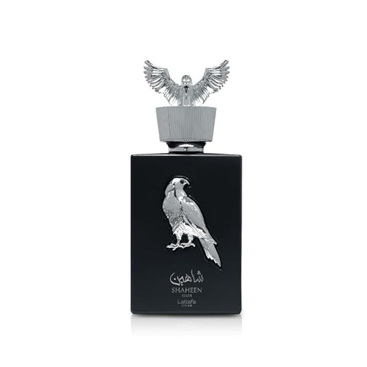 Lattafa Pride Shaheen Silver – Fresh, Fruity, Chypre, Amber – Eau de Parfum Long-Lasting Fragrance for Unisex, 3.4 Ounce / 100 ml