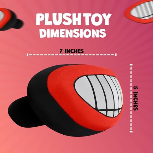 Smiling Mouth Parody Dog Toy – Funny Squeaky Dog Toys for Interactive Play and Training – Durable, Easy to Clean, Birthday Gifts for Small, Medium and Large Dogs
