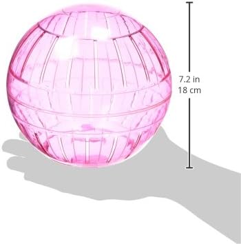 Kaytee 7" Assorted Run-About Exercise Ball for Hamster & Gerbil Pets