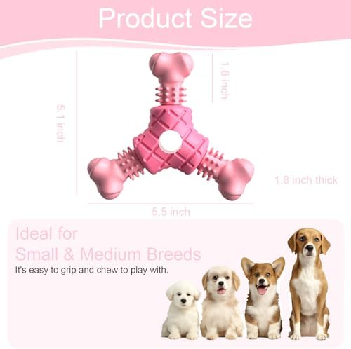 Puppy Chew Toys for Teething, Dog Chew Toys for Small Medium Dogs