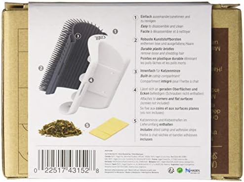 Catit Senses 2.0 Self Grooming Cat Brush and Interactive Cat Toy