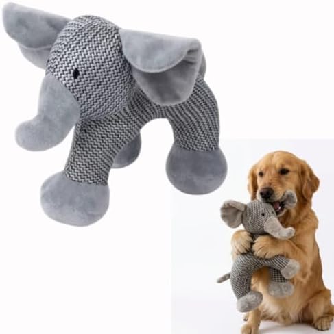 Puppy Toys Small Dogs, Indestructible Plush Dog Toy for Aggressive Chewers, Indoor/Outdoor Emotional Support Pet Toy, Built-in Squeaker Toy for Medium, Small, and Toy-Breed Dogs