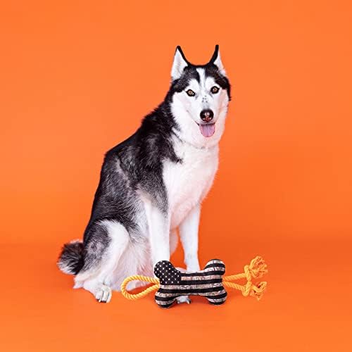 Fringe Studio Plush Dog Toy, CAMO UP America(289754)