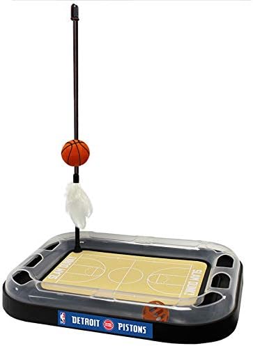Pets First Detroit Pistons Basketball Cat Scratcher Toy 14 x 11