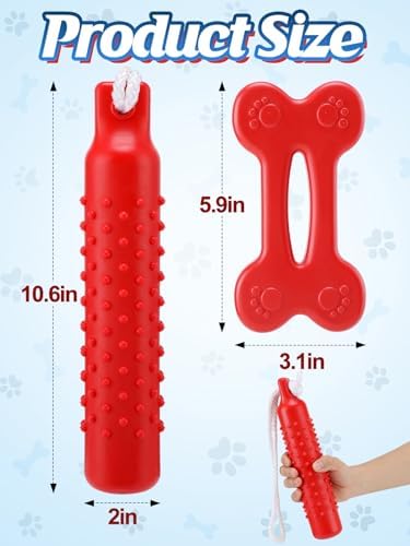 MEWTOGO 2 Pack Interactive Dog Pool Toys