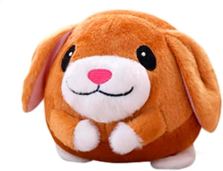 Interactive Dog Toys, 2026 New Talking Moving Dogs Ball Toy Active Moving Pet Plush Toy with Talking Sound, Washable Pig Plush Sound Electronic Toy Squeaky Toys for Small Dogs (Dog)