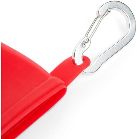 EveryYay Extra-Credit Red Silicone Treat Pouch for Dogs