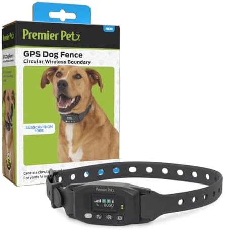 Premier Pet GPS Dog Fence with Circular Boundary