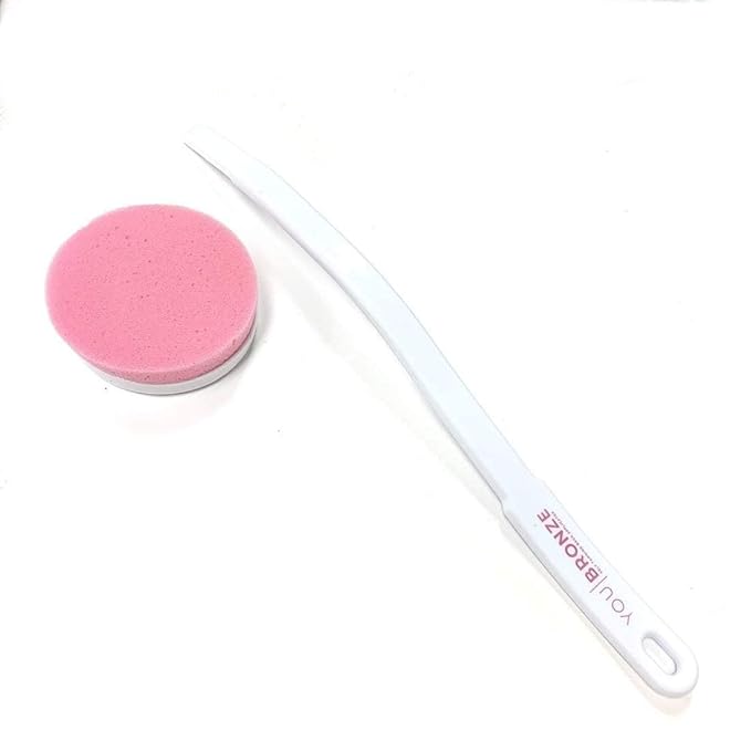 Back Applicator, Perfect Self-Tanning Tool, Easy to Apply Self-Tanning Products on the back, Smooth and Soft, No Stains on Hand, Flawless Finish, Replicable Sponge
