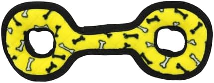 TUFFY® : 2 Pack TugOWar Dog Toy: Ultra Durable Plush Toy with Multiple Layers & Reinforced Seams, Washable and Floats, Original Construction
