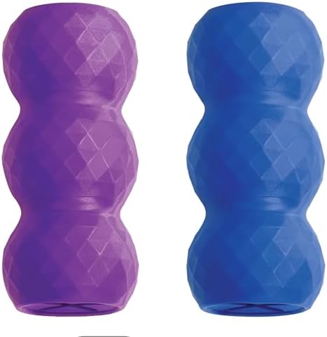 KONG - Genius Mike - Interactive Treat Dispensing Dog Puzzle Toy (Assorted Colors) (Large (2 Pack))