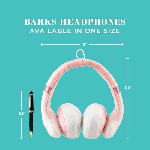 Haute Diggity Dog Barks Headphones Plush Dog Toy, Funny Parody Chew Toys