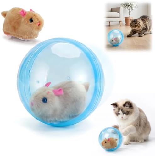 Self Rolling Interactive Cat Ball Toy Interactive Pet Ball for Cats Dogs